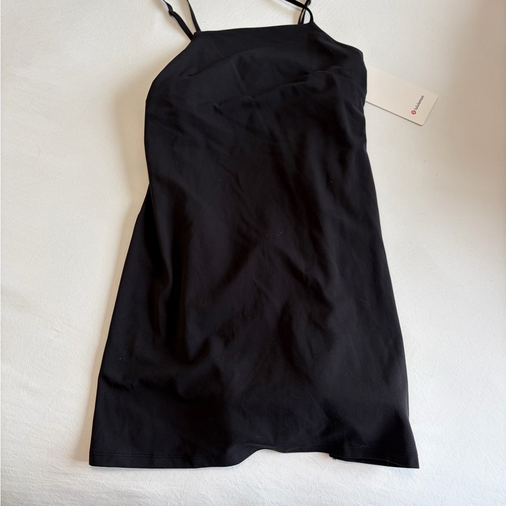 lululemon athletica Black Spaghetti Strap Mini Dress
